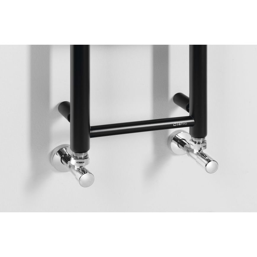 Sapho - Vannas istabas radiators DINA 168x25 cm matēts melns