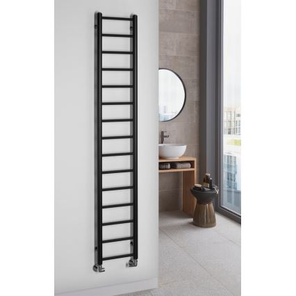 Sapho - vannas istabas radiators DINA 174x30 cm matēts melns