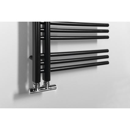 Sapho - vannas istabas radiators DORLION 400 W, 50x120x50 cm, matētas melnas krāsas