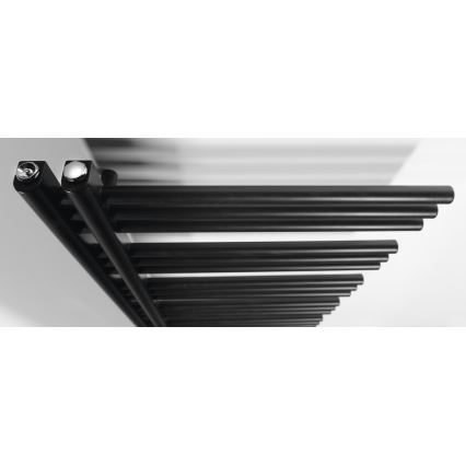 Sapho - vannas istabas radiators DORLION 400 W, 50x120x50 cm, matētas melnas krāsas