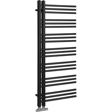 Sapho - Vannas istabas radiators DORLION 400W/230V 50x120 cm matēts melns