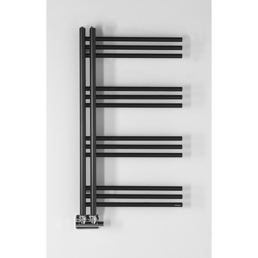 Sapho - Vannas istabas radiators DORLION 90x50 cm matēts melns