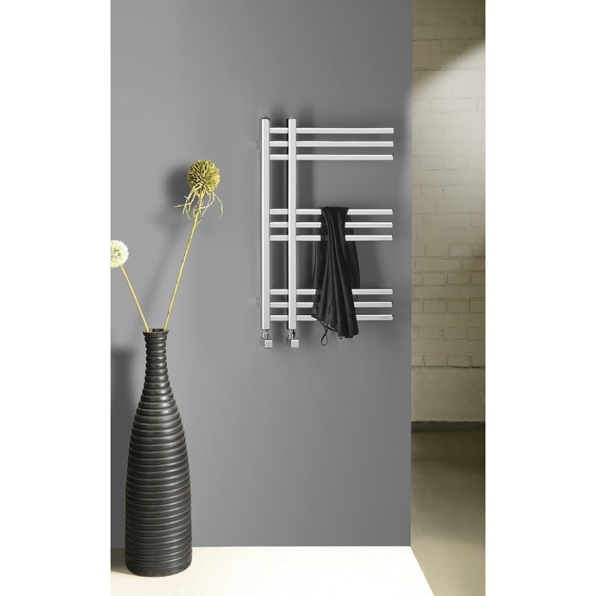 Sapho - Vannas istabas radiators MAGDALENA 241W/230V 50x69 cm spīdīgs hroms