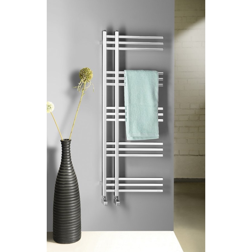 Sapho - Vannas istabas radiators MAGDALENA 408W/230V 50x120 cm spīdīgs hroms