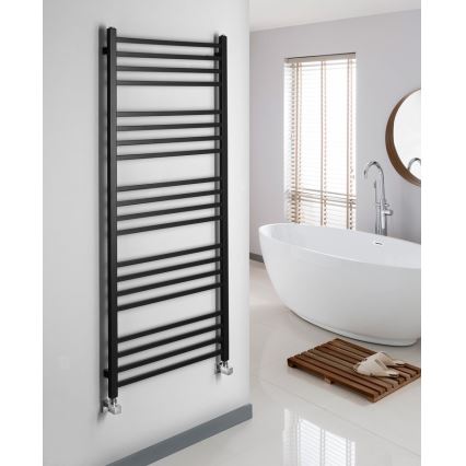 Sapho - Vannas istabas radiators METRO 151x60 cm matēts melns