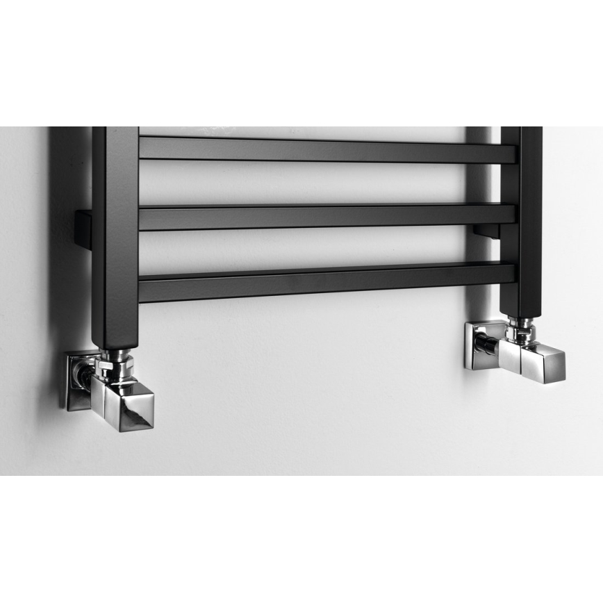 Sapho - vannas istabas radiators METRO 89x45 cm matēts melns