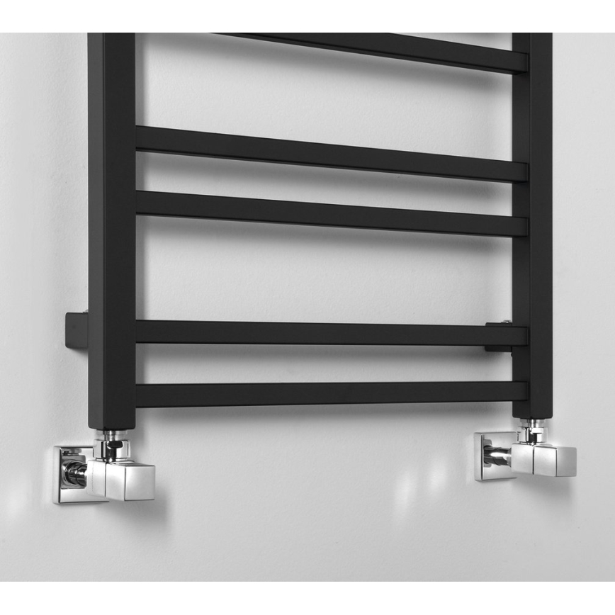 Sapho - vannas istabas radiators METRO DOS 110x50 cm matēts melns