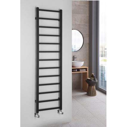Sapho - vannas istabas radiators METRO DOS 150x40 cm matēts melns