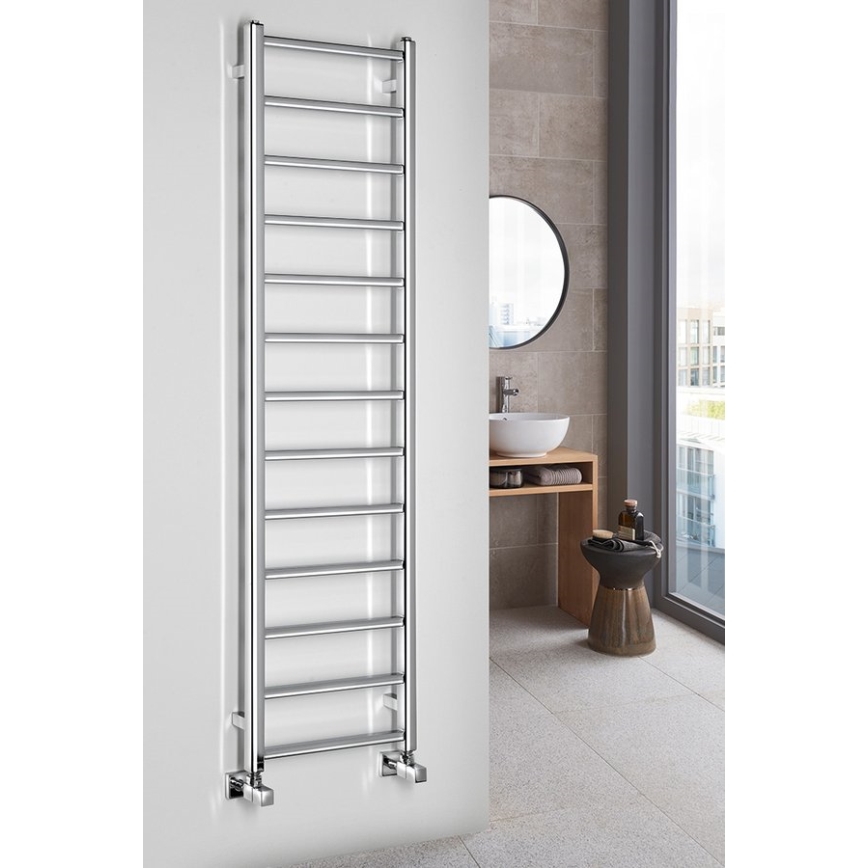 Sapho - Vannas istabas radiators METRO LIGHT 323W/230V 40x150 cm glancēts hroms