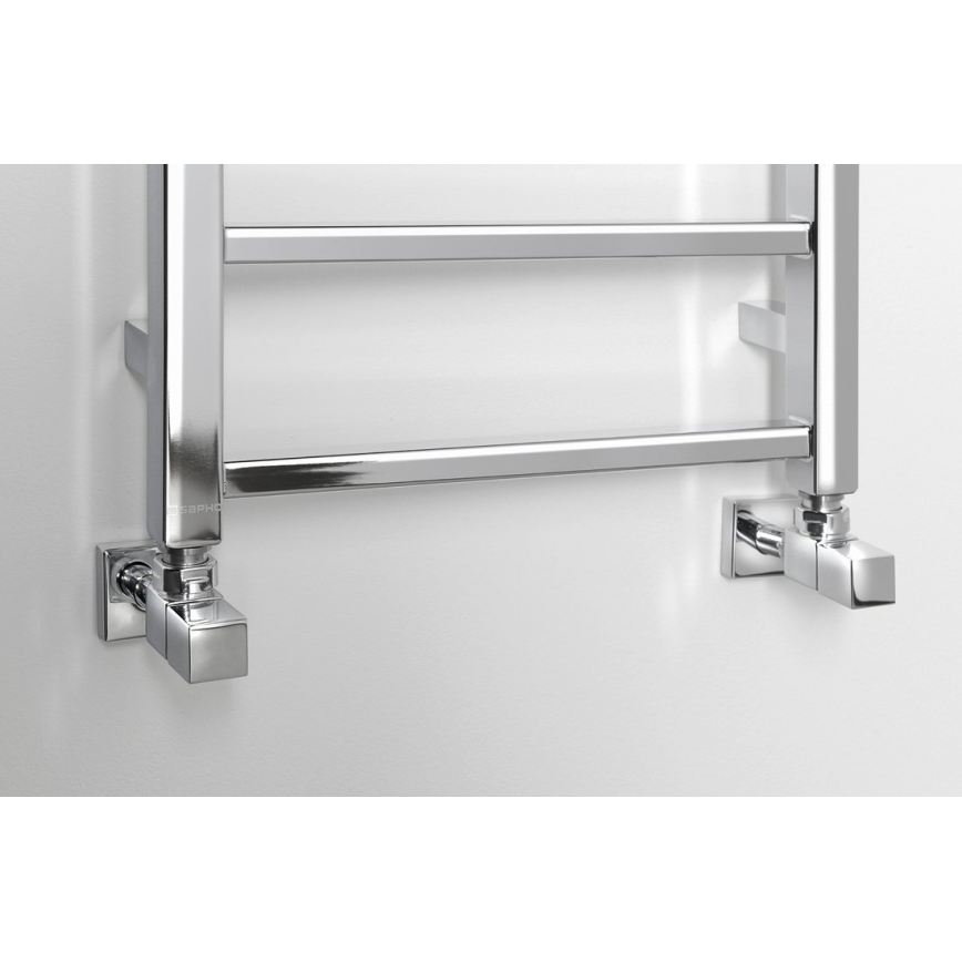 Sapho - Vannas istabas radiators METRO LIGHT 323W/230V 40x150 cm glancēts hroms