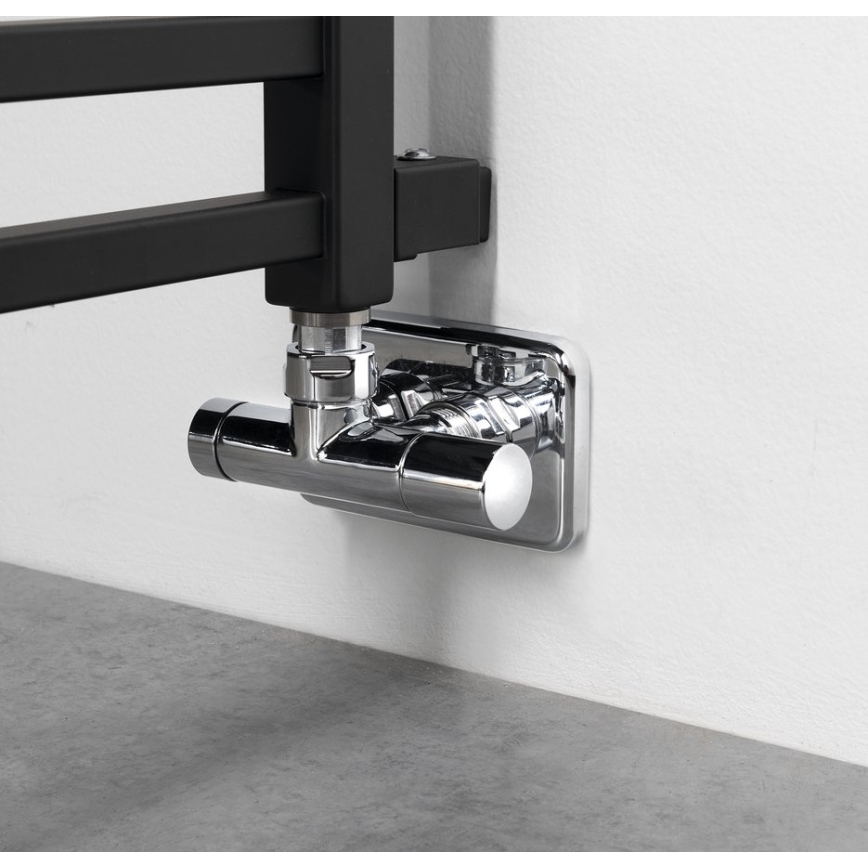 Sapho - Vannas istabas radiators METRO SPACE 525W/230V 55x143 cm matēts melns