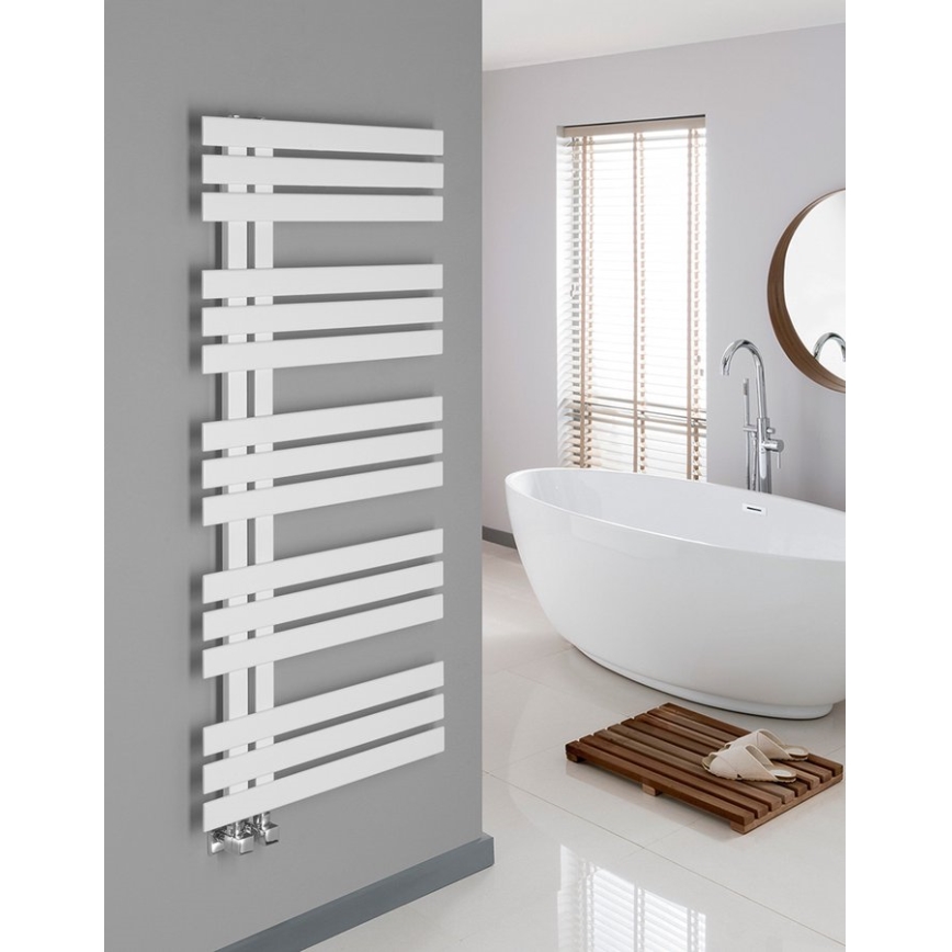 Sapho - Vannas istabas radiators SILVANA 500W/230V 50x123 cm balts