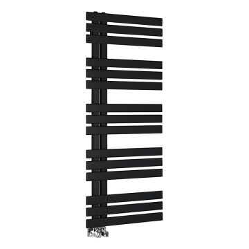Sapho - Vannas istabas radiators SILVANA 561W/230V 50x123 cm matēts melns