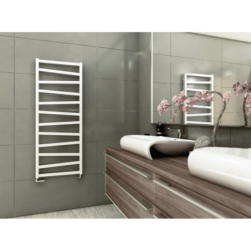 Sapho - Vannas istabas radiators ZIG 110x50 cm balts