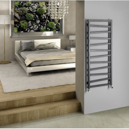 Sapho - Vannas istabas radiators ZIG 133x50 cm antracīts