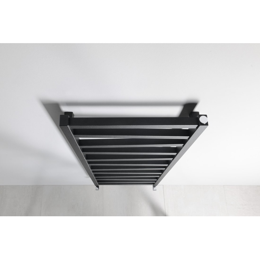 Sapho - Vannas istabas radiators ZIG 133x50 cm antracīts