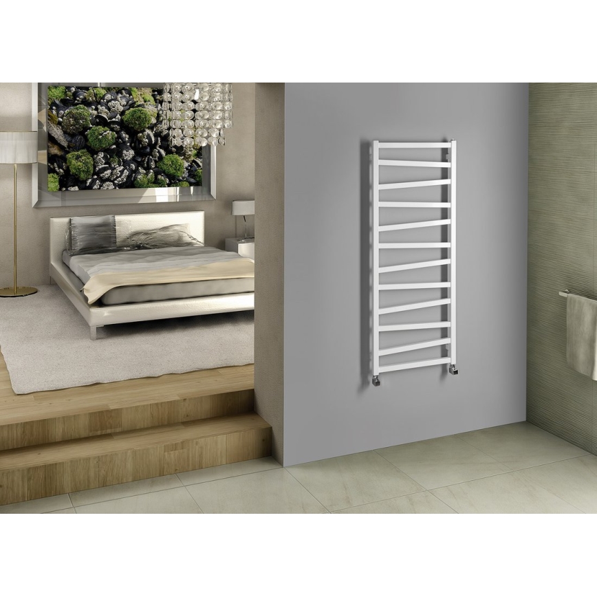 Sapho - vannas istabas radiators ZIG 133x50 cm, balts