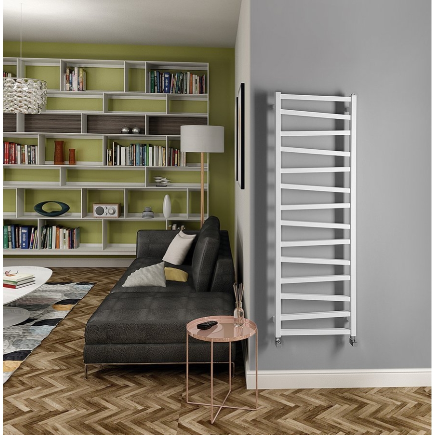 Sapho - Vannas istabas radiators ZIG 582W/230V 50x157 cm balts