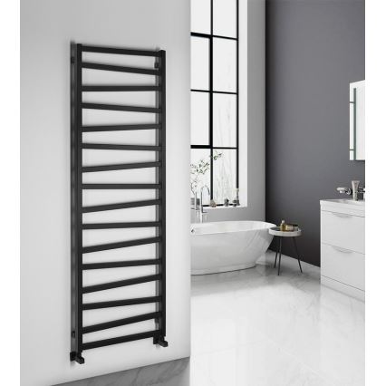 Sapho - Vannas istabas radiators ZIG 824W/230V 60x181 cm melns