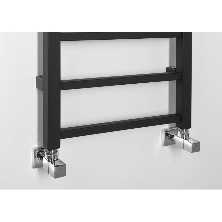 Sapho - Vannasistabas radiators METRO DOS 323W 40x150 cm matētas melnas krāsas