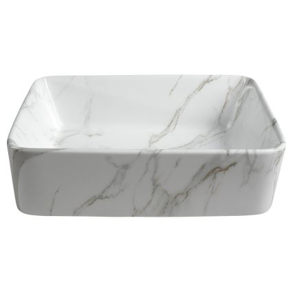 Sapho - Virsmas izlietne DALMA 47,5x37,5 cm keramika/Carrara