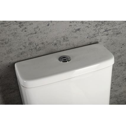 Sapho - WC kombi TURKU apakšējā/aizmugurējā izvade keramika/balta