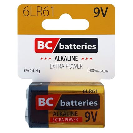Sārma baterija 6LR61 Extra Power 9V