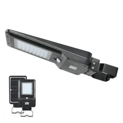 Saules darbināma LED ielas lampa ar sensoru STREET LED/15W/7,4V 4000K IP65 5400 mAh