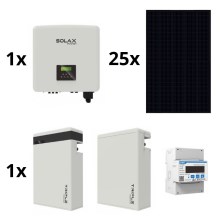 Saules enerģijas komplekts: SOLAX Power - 10kWp JINKO + 10kW SOLAX pārveidotājs 3f + 11,6 kWh akumulators