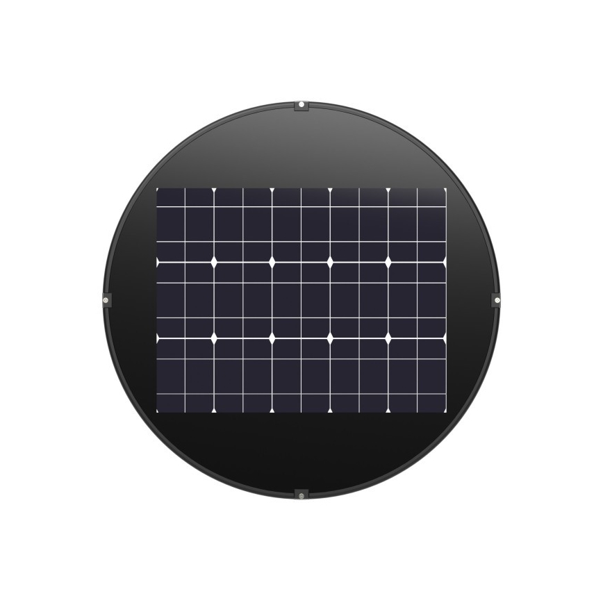 Saules ielas lampa ar sensoru LUVIA LED/15W/3,2V 4000K IP54 5400 mAh + tālvadība