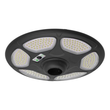 Saules ielu lampa ar LED un sensoru SOLSUMI LED/25W/3,2V IP54 25000 mAh + tālvadības pults
