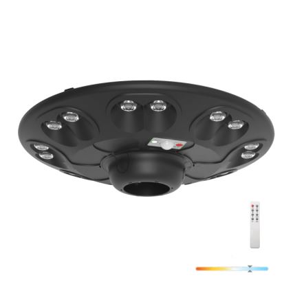 Saules ielu lampa ar sensoru LUVIA LED/15W/3,2V 6500K IP54 5400 mAh + tālvadības pults