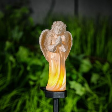 Saules LED gaismeklis 1,2 V 300 mAh IP44 — eņģelis