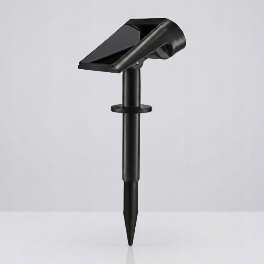Saules LED lampa 2 vienā LED/3,7V 1200 mAh IP54 melna