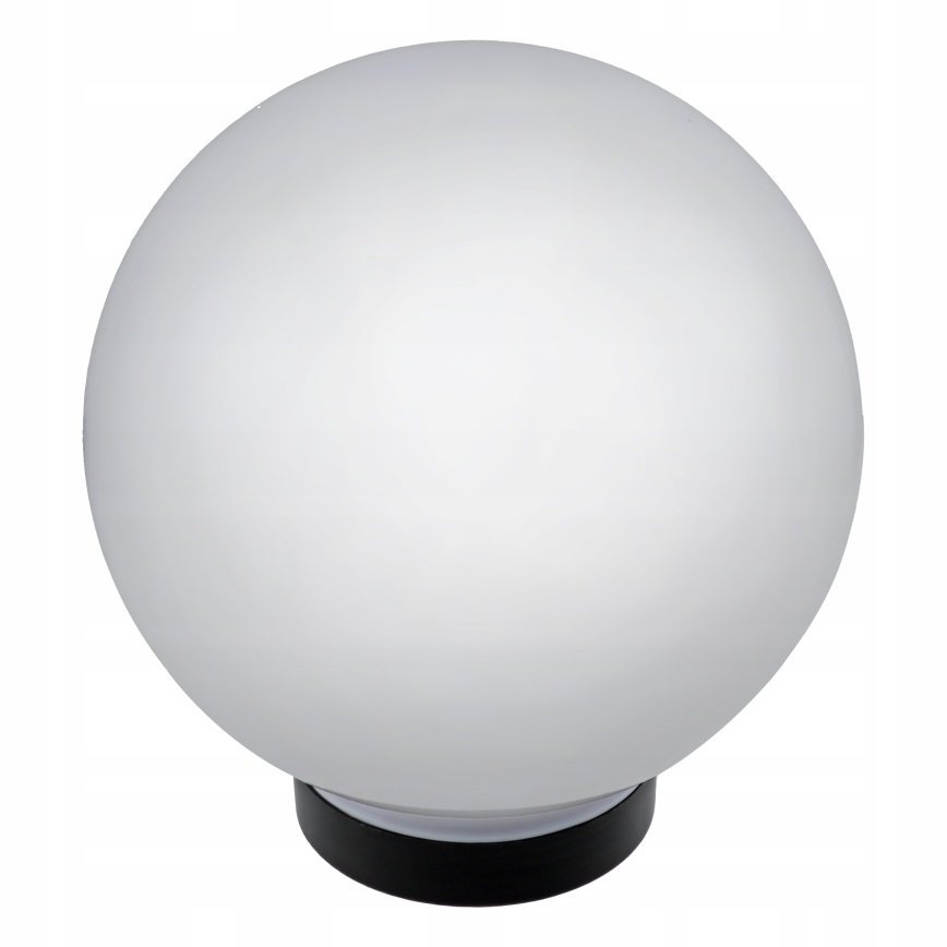 Saules LED lampa LED/1,2V 6500K 200 mAh Ø 25 cm IP44 balta/melna