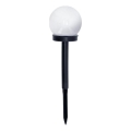 Saules LED lampa SPHERE LED/1,2 V 4000 K IP44 40 mAh diametrs 10 cm