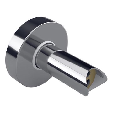 Savienojuma adapters 6,4x6,4 cm sudraba krāsā