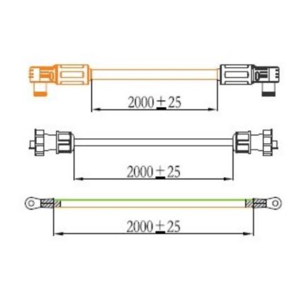 Savienojuma vadi Growatt ARK-2.5H-A1 Vads