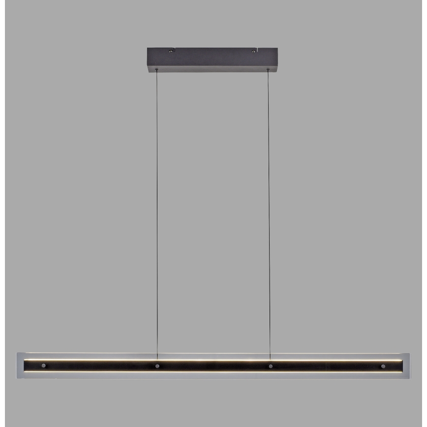 Schöner Wohnen 11316-18 - Dimmējama LED piekaramā lampa uz kabeļa LENA LED/32W/230V 105 cm melna