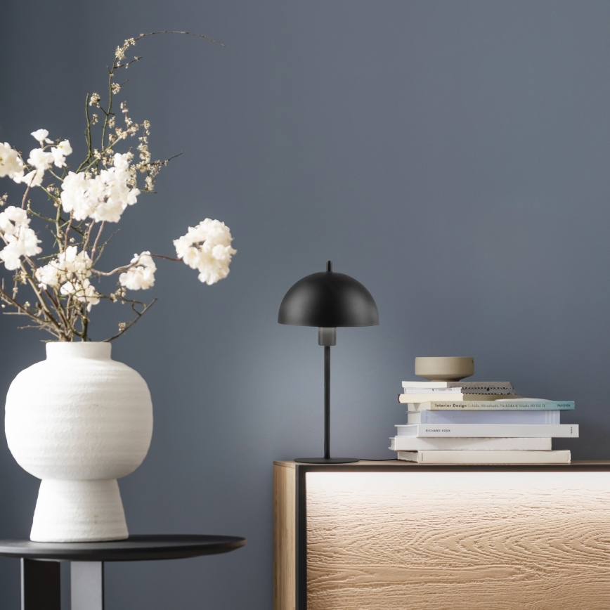 Schöner Wohnen 11726-18 - galda lampa ALI 1xE14/15W/230V melna