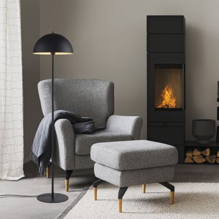 Schöner Wohnen 11727-18 - Grīdas lampa ALI 1xE27/25W/230V melna