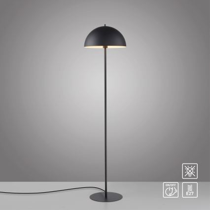 Schöner Wohnen 11727-18 - Grīdas lampa ALI 1xE27/25W/230V melna