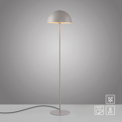 Schöner Wohnen 11727-39 - Grīdas lampa ALI 1xE27/25W/230V pelēka