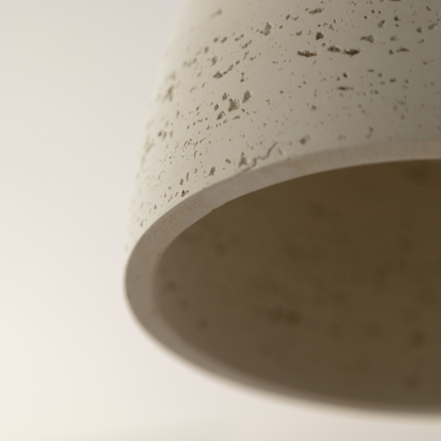 Schöner Wohnen 12541-42 - Pakarināmā lampa TRAVENTA ar trosi 3xE27/40W/230V, betona apdare