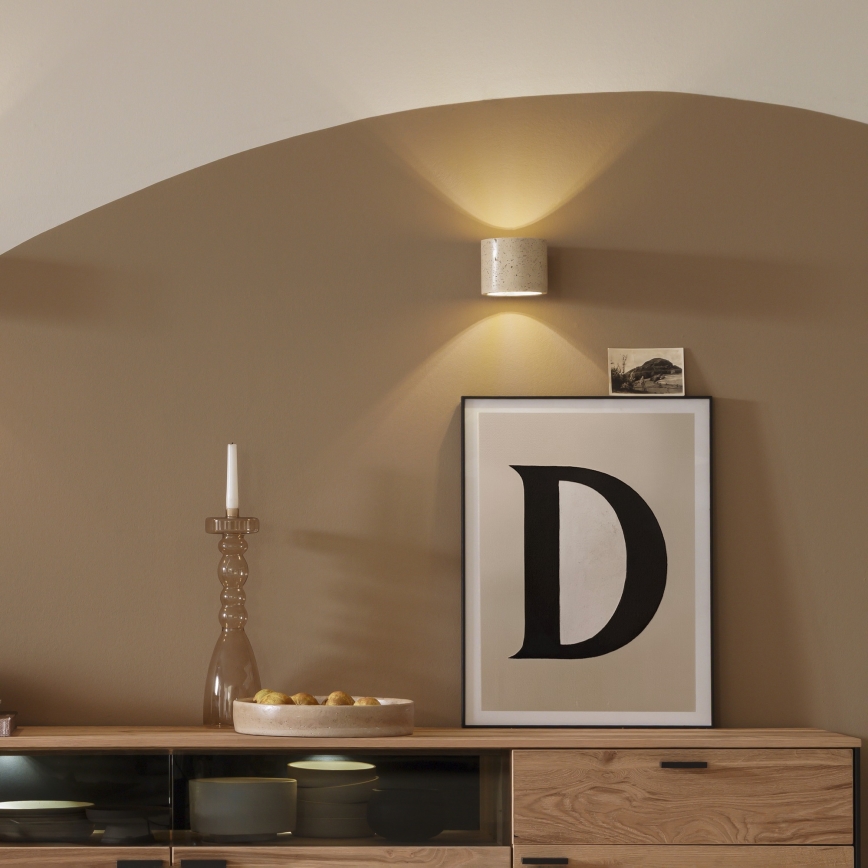 Schöner Wohnen 12542-42 - Sienas gaismeklis TRAVENTA 1xG9/10W/230V, betona apdare