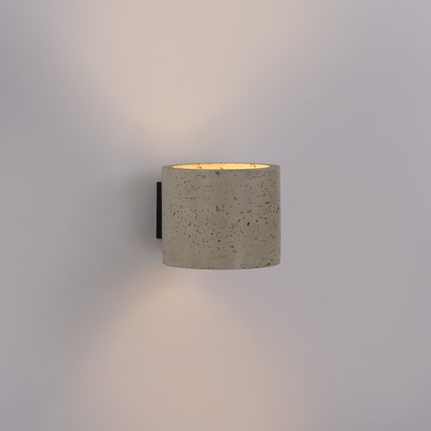 Schöner Wohnen 12542-42 - Sienas gaismeklis TRAVENTA 1xG9/10W/230V, betona apdare