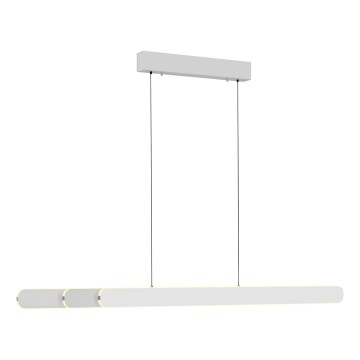 Schöner Wohnen 12577-16 - LED regulējama lustra ar trosi ADRIANA ROUND 2xLED/24W/230V 2700/3000/3500/4000/5000K 160 cm balta