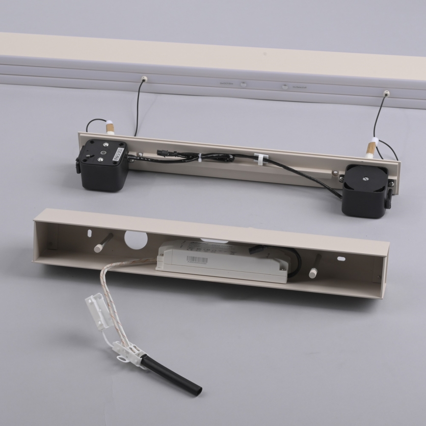 Schöner Wohnen 12577-39 - Regulējama LED pakaramā lampa uz troses ADRIANA ROUND 2xLED/24W/230V 2700/3000/3500/4000/5000K 160 cm pelēka