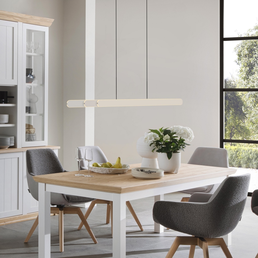 Schöner Wohnen 12577-39 - LED regulējamā pakarināmā lampa ar kabeli ADRIANA ROUND 2xLED/24W/230V 2700/3000/3500/4000/5000K pelēka