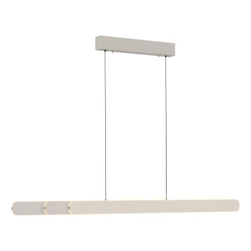 Schöner Wohnen 12577-39 - Regulējama LED pakaramā lampa uz troses ADRIANA ROUND 2xLED/24W/230V 2700/3000/3500/4000/5000K 160 cm pelēka
